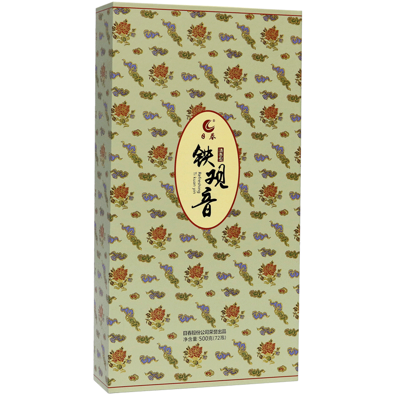 日春 茶叶清香型铁观音礼盒装【清香100】500g乌龙茶小包装