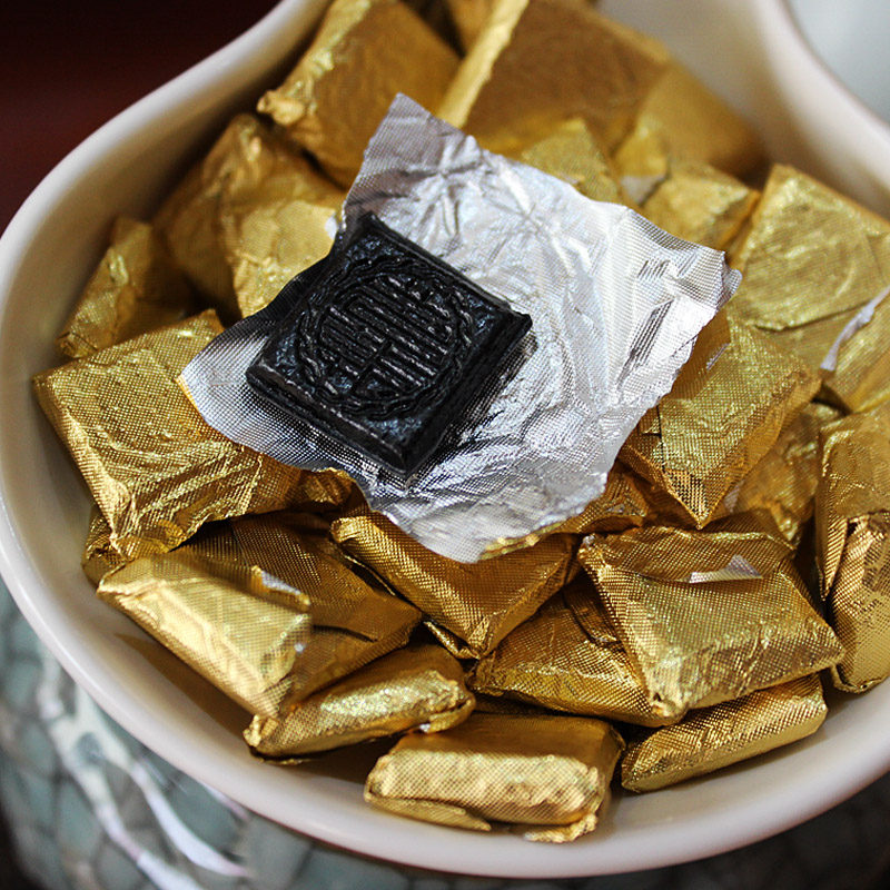 茗纳百川云南普洱熟茶 茗纳百川 茶膏普洱熟茶膏6年陈香茶膏 散装300