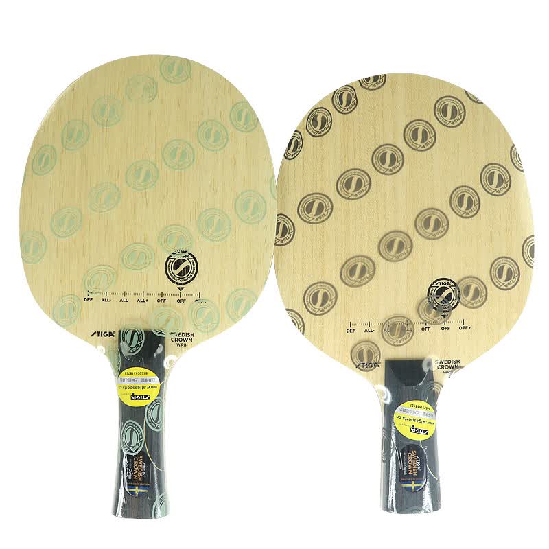 斯帝卡stiga 瑞典皇冠swedish crown wrb 斯蒂卡5层纯木空心柄乒乓球