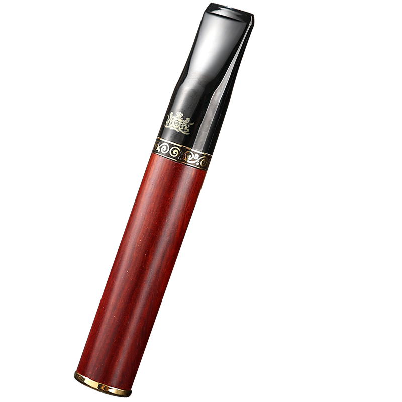 大船煙嘴過(guò)濾器粗中細三用檀木循環(huán)型可清洗實(shí)木四重過(guò)濾嘴送爸爸禮物 水墨大師粗中細四用豪雅版 1支