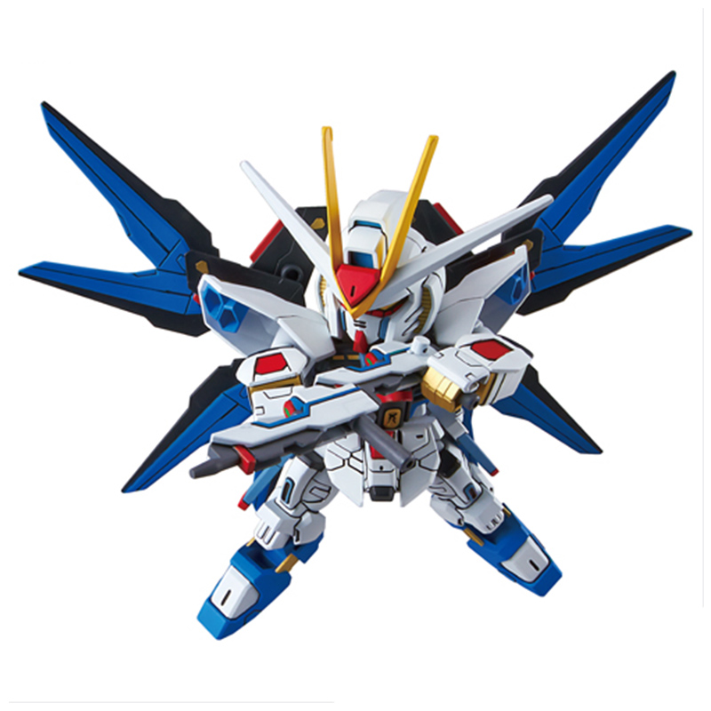 万代（BANDAI）高达拼装模型Q版 SDEX SD 红异端风灵飞翼独角兽强袭自由敢达 【送支架】006 强袭自由 5065620