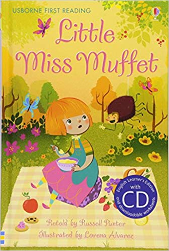马菲特 little miss muffet usborne 英文进口原版