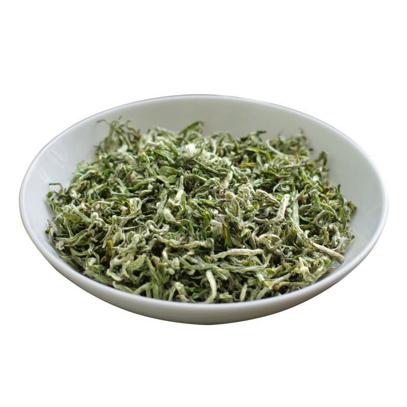 波远飘雪2024新茶甘露头采明前茶茶甘露嫩芽绿茶四川茶叶250g