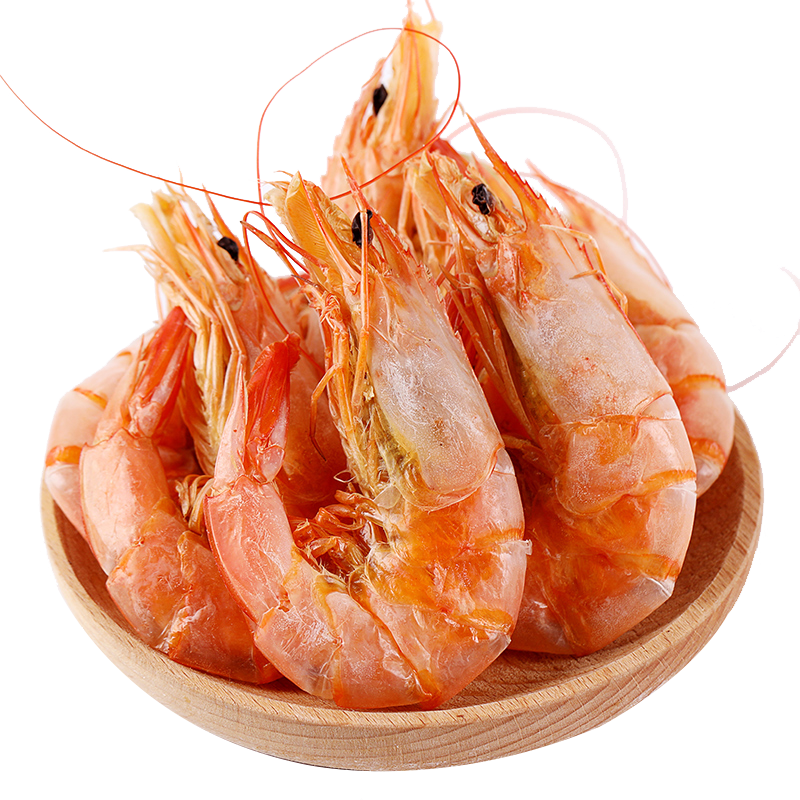 哈皮猴 即食大虾干250g干虾烤虾 大对虾干海虾干干货海鲜零食海鲜干货
