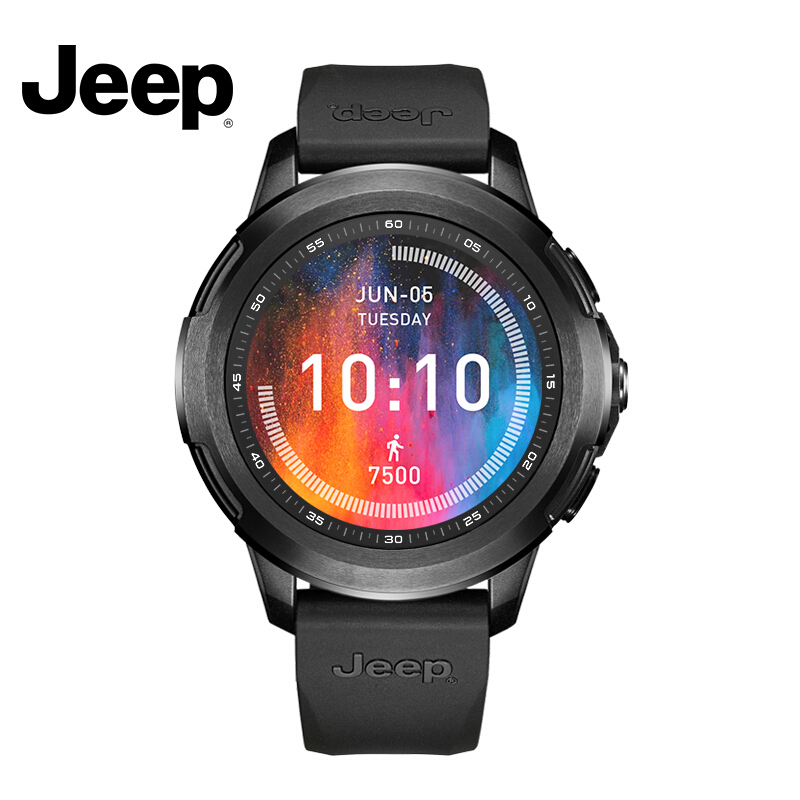 吉普(jeep)智能手表 全网通独立插卡电话手表 智能表 多功能运动监测