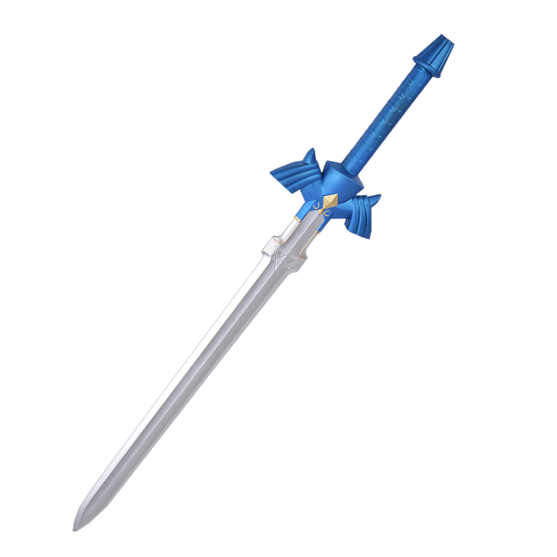 酷維漫 林克天空之劍 兒童仿真表演COS道具塞爾達(dá)傳說周邊玩具刀劍盾牌 天空之劍80CM+塞爾達(dá)盾牌