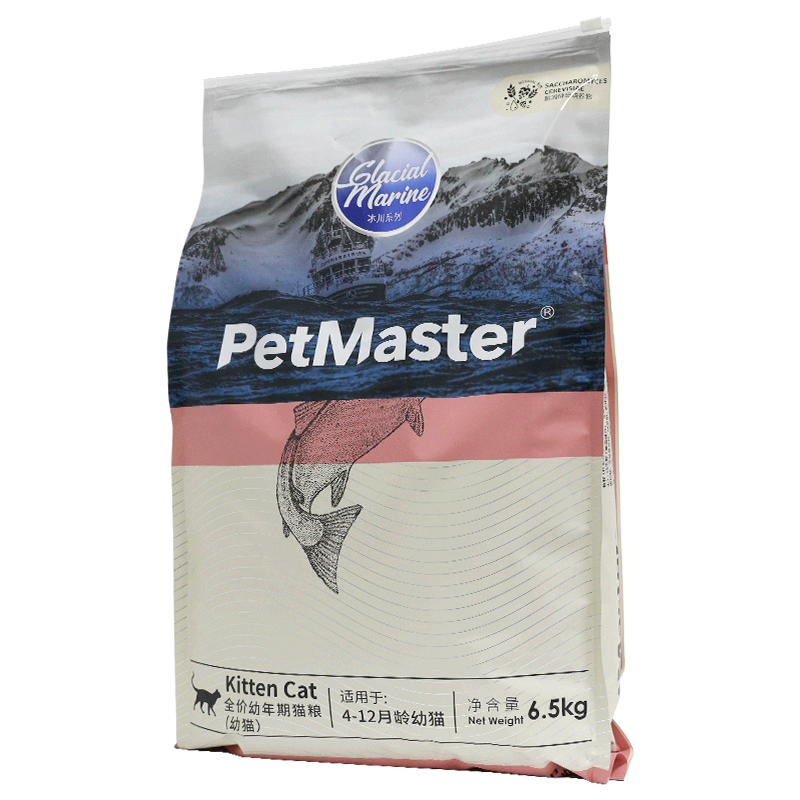 佩玛思特PetMaster 宠物猫粮 冰川鳕鱼&沙丁鱼 幼猫6.5kg100000893456