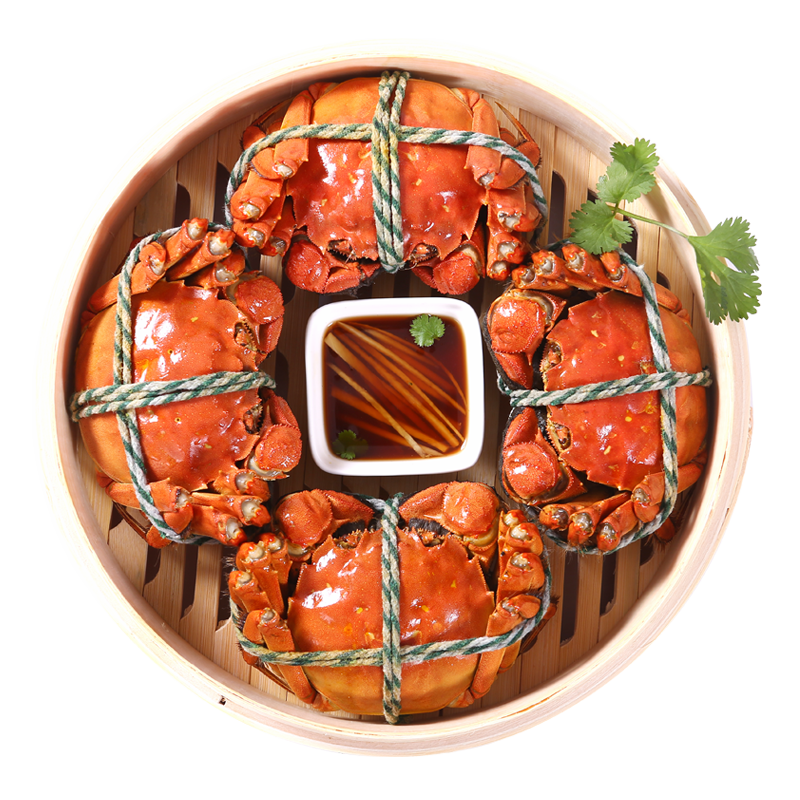 【活蟹】神行大閘蟹現(xiàn)貨全母蟹鮮活去繩足重螃蟹生鮮河蟹中秋禮盒 全母蟹2.5-2.8兩 12只裝