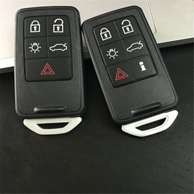 沃尔沃智能钥匙外壳s60l/xc60/s80l/v60/v40原车款汽车钥匙外壳