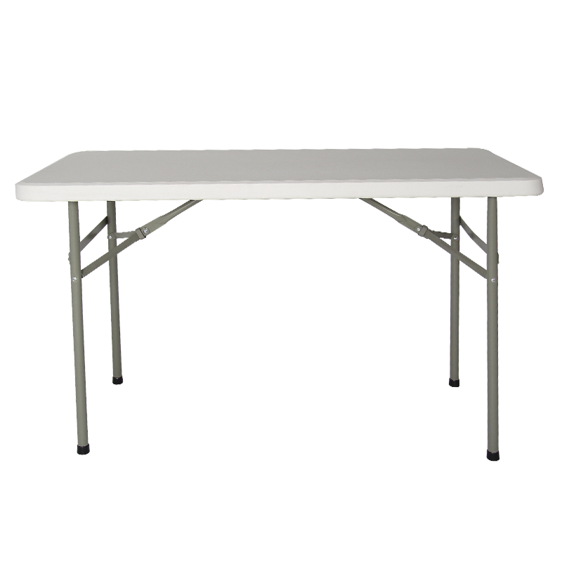 方杰 折叠桌子简易户外便携式长桌会议学习桌广告摆摊条桌家用餐桌椅 长1.5米不折叠6-8人