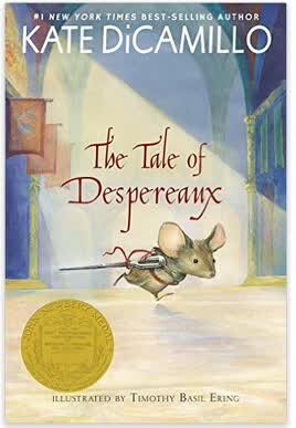 现货 The Tale of Despereaux 浪漫鼠德佩罗 新版 纽伯瑞金奖小说 英文原版