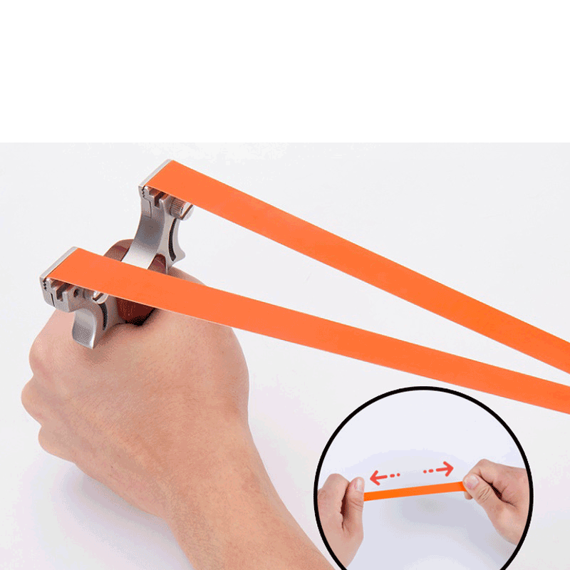 弹弓皮筋组扁皮筋有无架免绑橡皮筋加厚强力弹工高弹力宽皮条 1