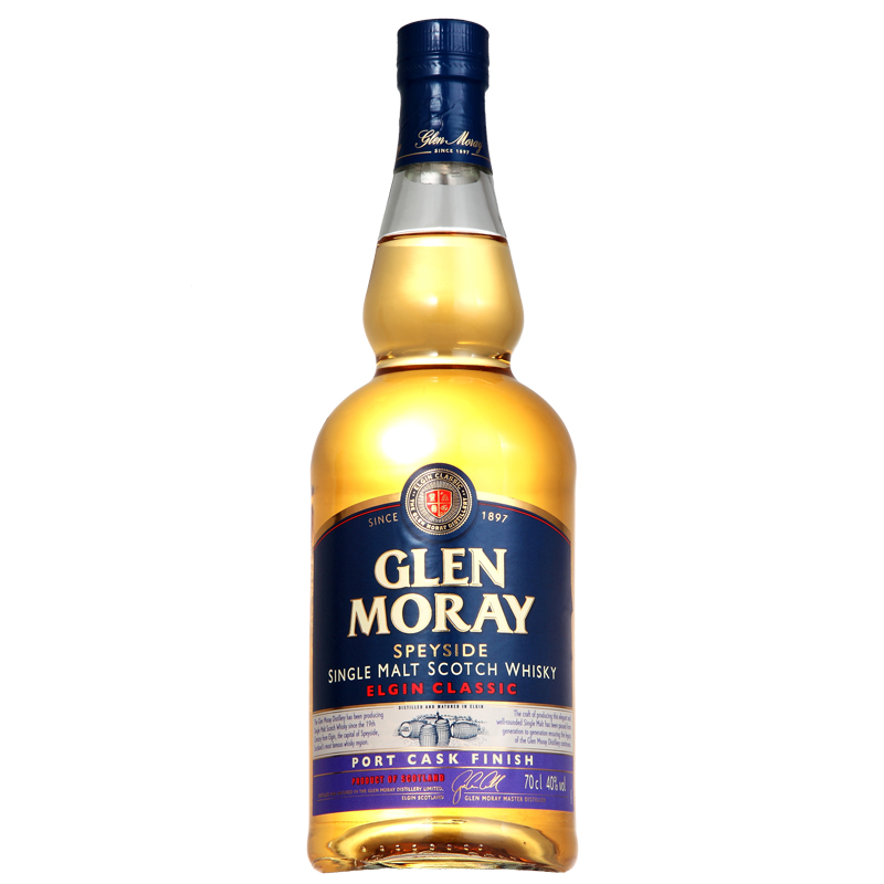 格兰莫雷（Glen Moray）洋酒 原装进口 斯佩塞区 单一麦芽威士忌 经典系【整箱装】700ml *6支 波特桶主图4