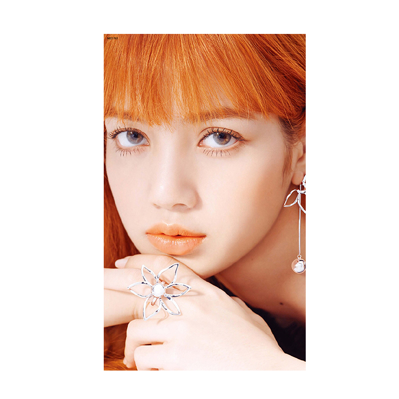 居梦坞 韩国明星海报写真lisa周边壁画宿舍贴画装饰海报 nb21763 50*