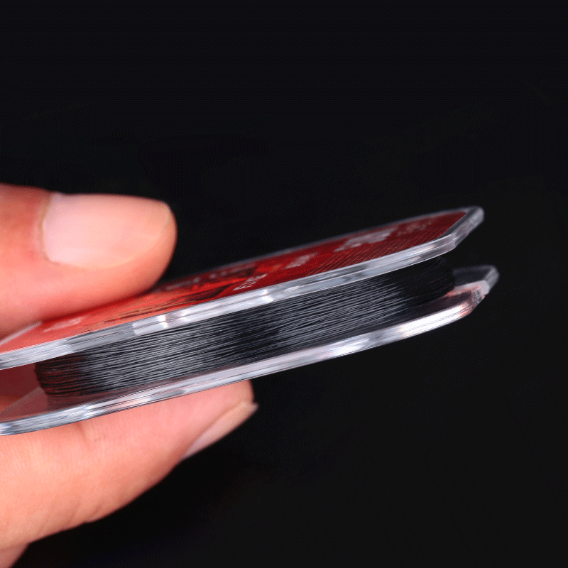 宰搂柔软飞磕钓鱼线强拉力不打卷纳米飞嗑子线 白色飞嗑子线 1点5