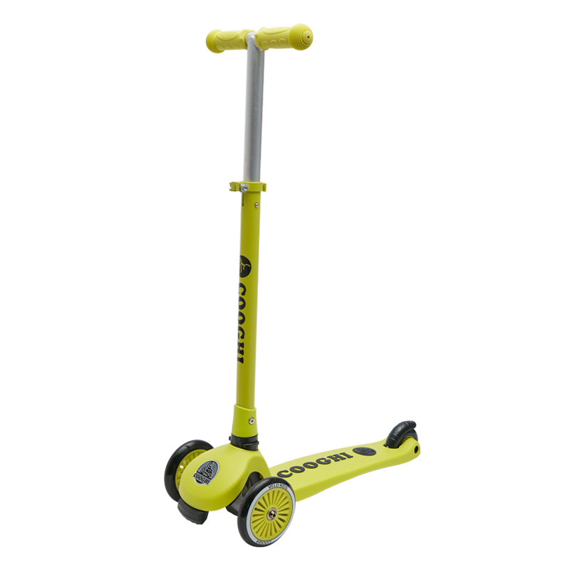 COOGHI酷骑儿童滑板车柠檬黄价格走势及优点