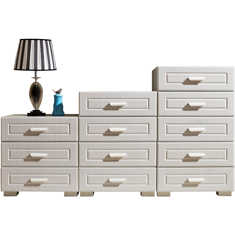 凯帝格 简约时尚收纳柜  储物收纳斗柜 三斗四斗五斗柜组合 苏香桐 三斗柜