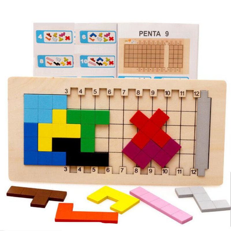 dream becomes true metal&plastic儿童益智玩具 木制俄罗斯方块 形状