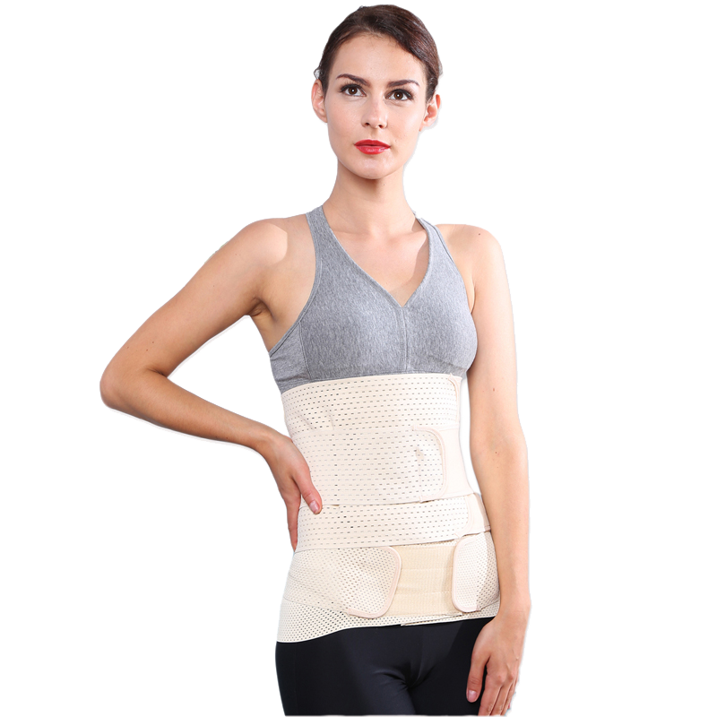产后收腹带收胯带套装女孕妇顺产/剖腹产通用收肚子透气束腰束缚带