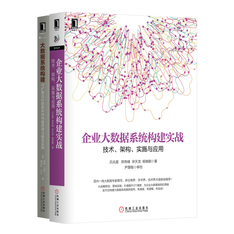 企业大数据系统构建实战+大数据系统构建 套装共2册详情图
