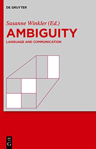 【预订】ambiguity: language and