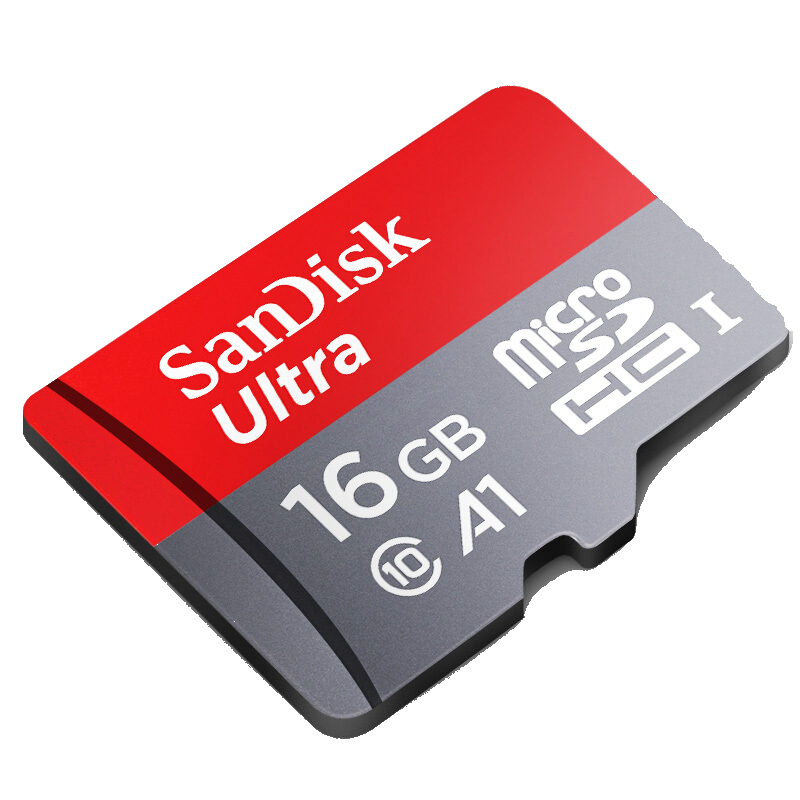 闪迪16g/32g/64g/128g手机高速内存卡micro SD卡存储卡 行车记录仪 TF卡监控卡 标配，内存卡一张 64GB