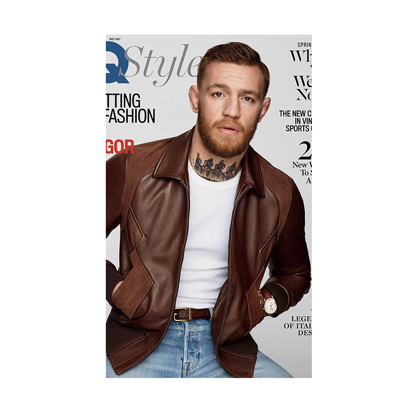 居梦坞 ufc嘴炮康纳麦格雷戈海报综合格斗术墙贴海报mma巨星周边装饰