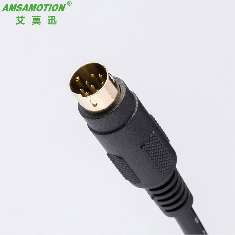 艾莫迅 用于台达DVP ES/EX/EH/EC等系列PLC编程电缆/调试下载线USBACAB230 【FTDI隔离款】英国FTDI芯片+光电隔离