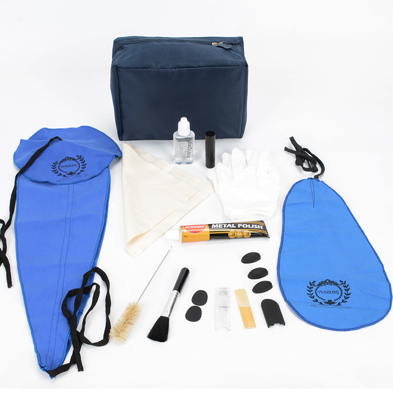 yuedong 铜管乐器保养清洁套装通条布内膛布清洁刷活塞油软木膏白手套