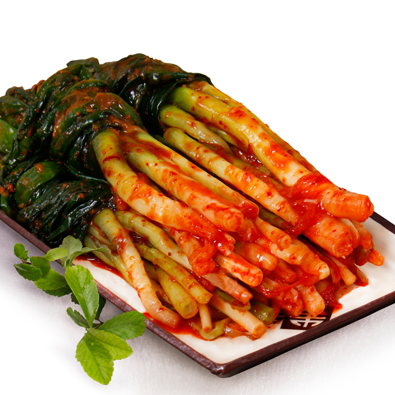 富爸爸香葱泡菜360g泡菜韩国传统手工腌制开胃下饭菜咸菜