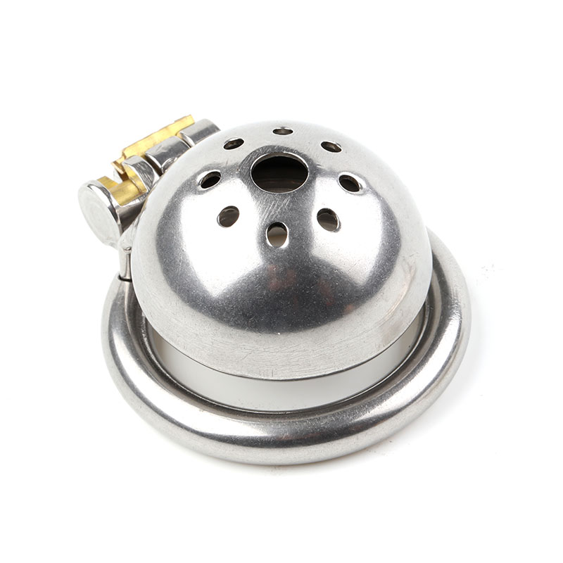 锁长期佩戴限制勃阴茎起来金属cb贞节洁锁鸟笼sm道具调教男友防出轨