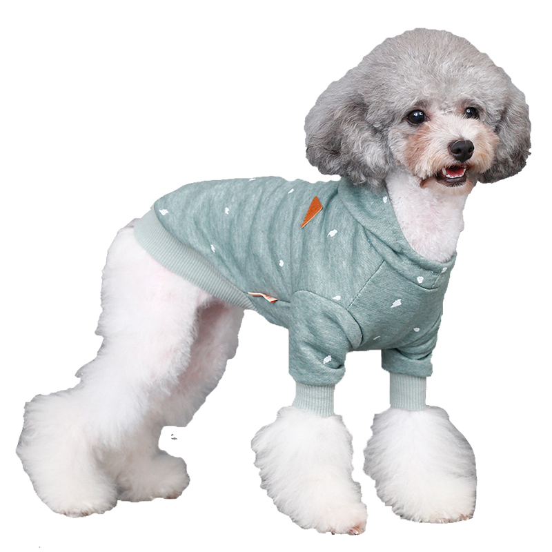 犬两脚装变身装宠物服饰外出装 猫狗时尚泼墨卫衣 xs码-胸围25-30cm