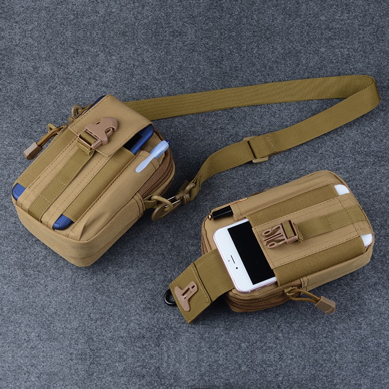 手机腰包战术腰包可以放7英寸的手机吗？