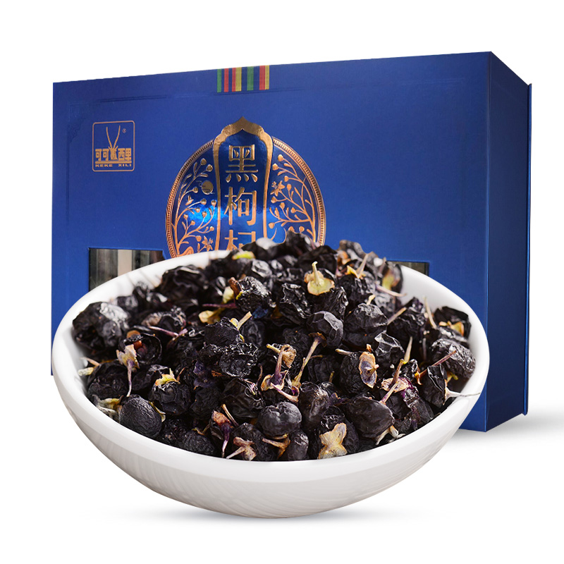 可可西里青海柴达木黑枸杞72g礼盒装青海黑枸杞特级大果