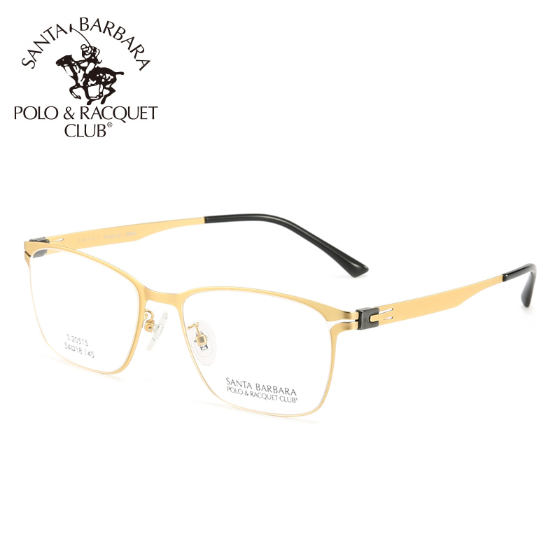 sbprc圣大保罗眼镜框男商务休闲近视镜圆脸大脸全框镜框可配眼睛框