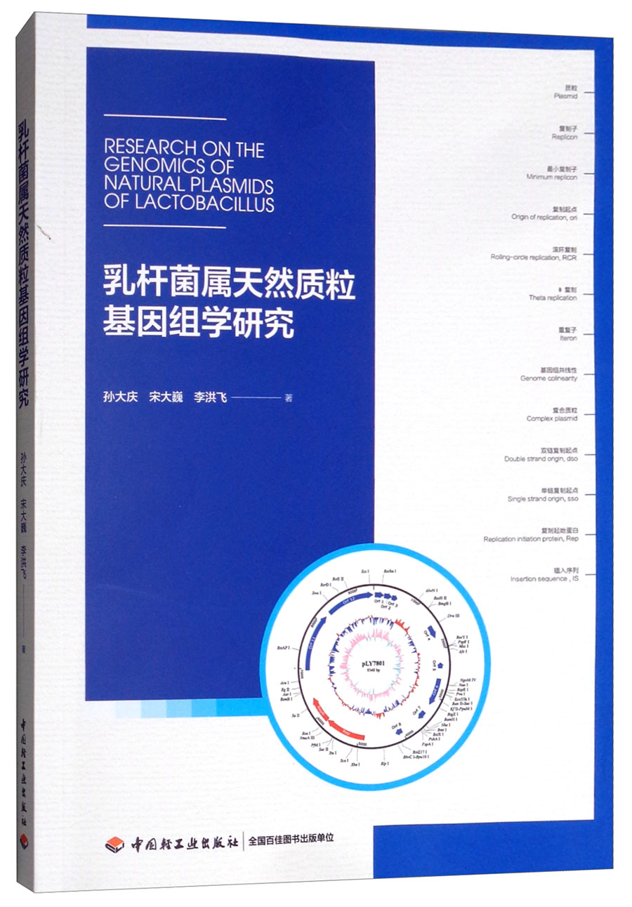 乳杆菌属天然质粒基因组学研究
