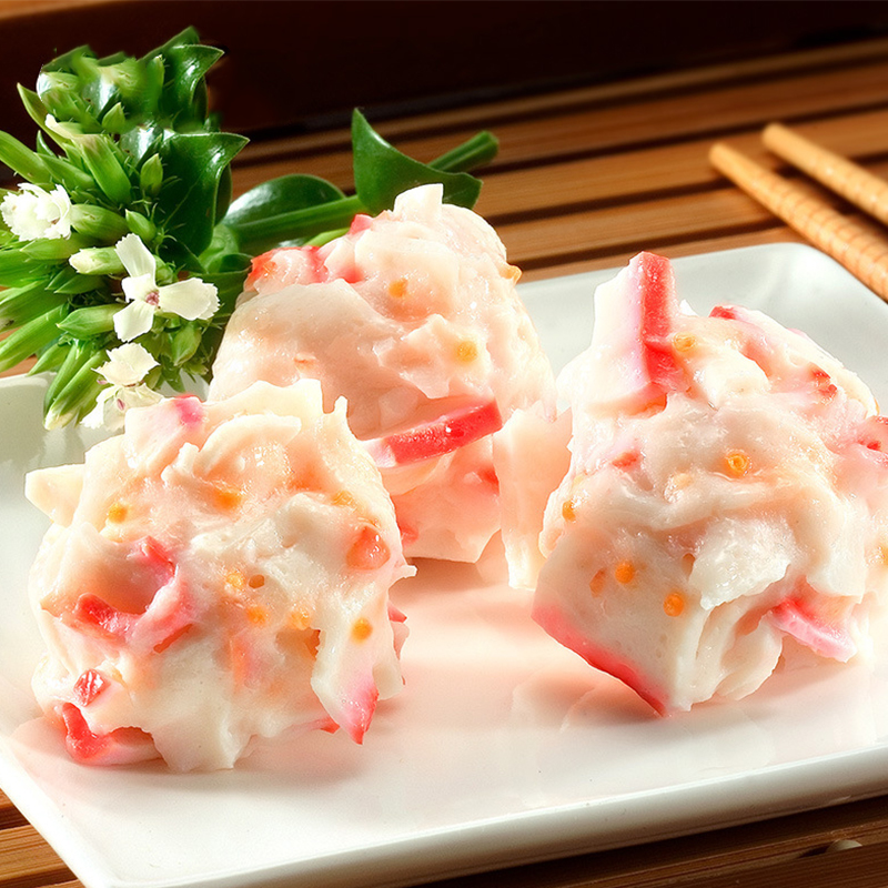 【99-50】郑发哥 龙虾球龙虾丸 250g*4袋 火锅丸子 龙虾丸【250g*4袋