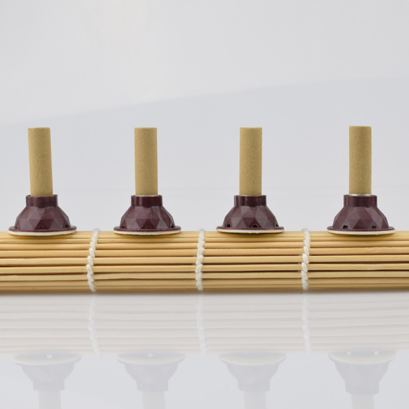 帝春堂 陈艾贴艾灸贴随身灸聚能灸艾绒温灸器艾烛艾灸盒装艾叶艾草蕲艾条艾柱家用 精装聚能灸一盒（买二song一）