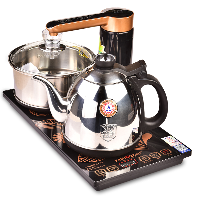 k9 全智能自动上水电热水壶电茶壶自动茶具电茶炉双炉自动上水 金灶全