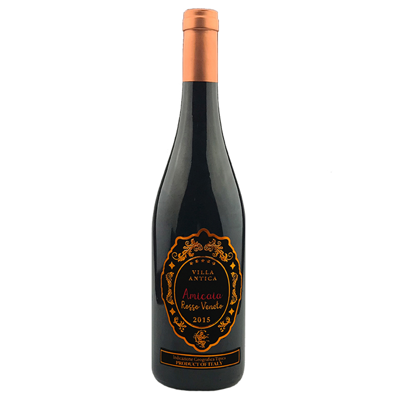 霞霏斯HARVICE葡萄酒意大利原瓶进口 阿玛罗尼风干法酿造 知己红葡萄酒2018年份 安蒂卡酒庄 1支装