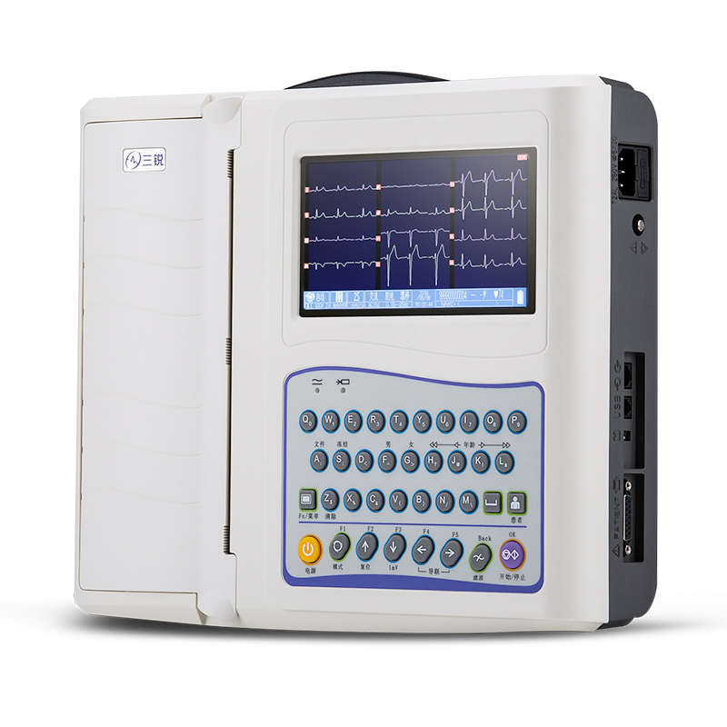 心电-血氧仪三锐科技心电图机医用ECG-3312单三六十二道十二导哪个值得买！评测性价比高吗？