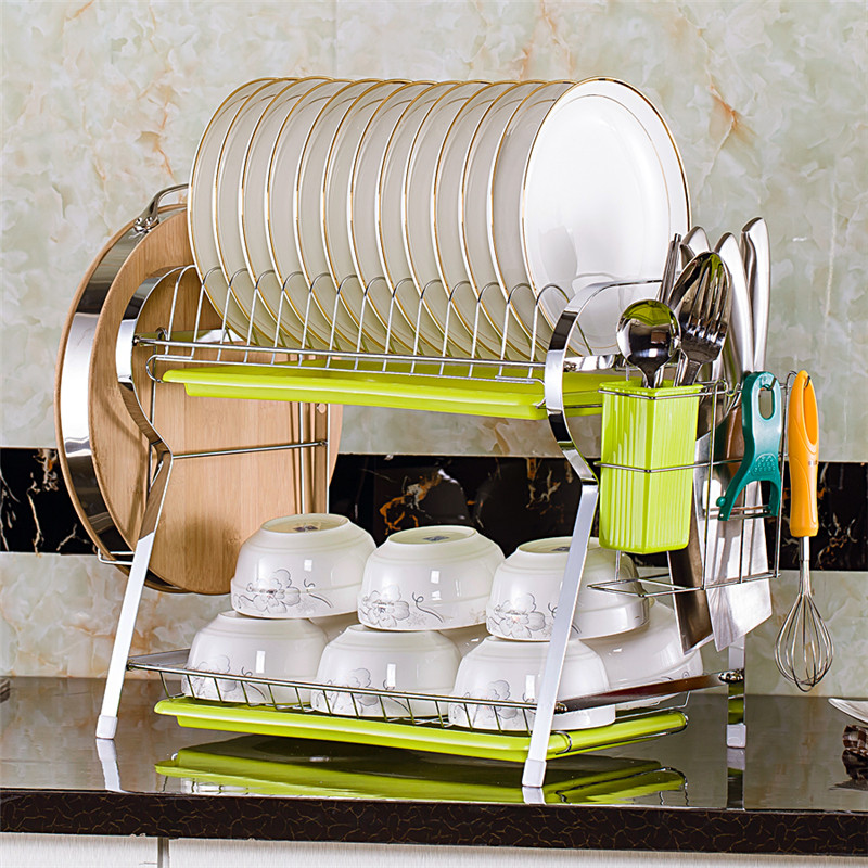 筑昇墨(zhushengmo)碗架沥水架厨房挂墙上的碗盘收纳架家用置凉放碗碟