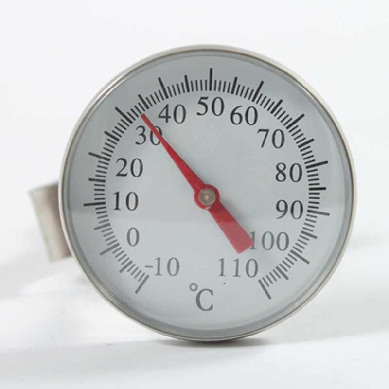 三印(sanywun) 加大表盘食品温度计 牛奶咖啡豆浆 水温速读温度计家用