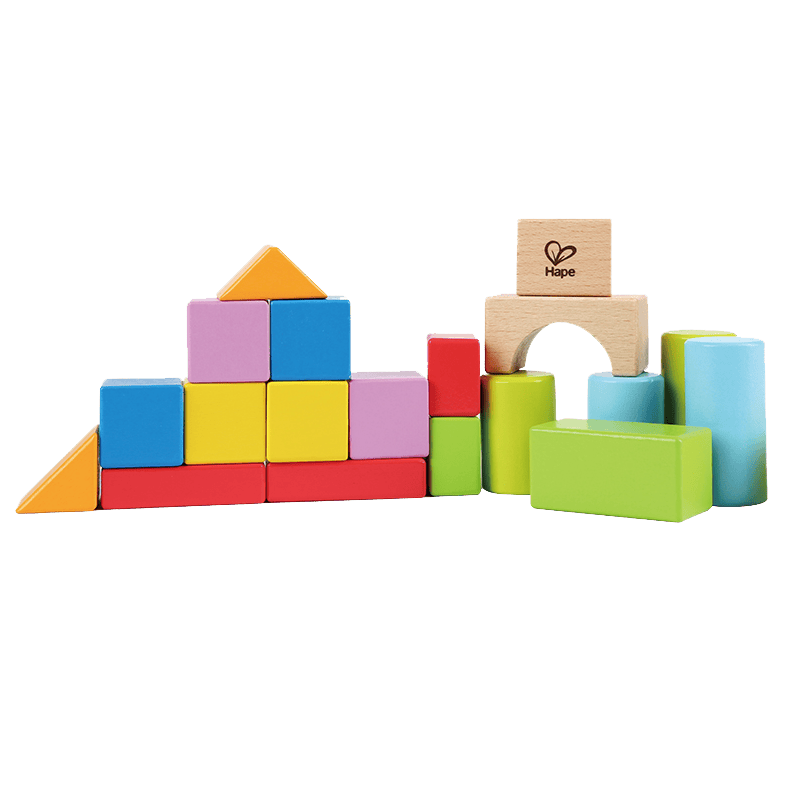 Hape��ľ��� ľ��С����ƴ���ľ����װ�к�Ů��������ľ��� 20����ľ��Ʒ������װ��1-3Y E9355 27Ԫ