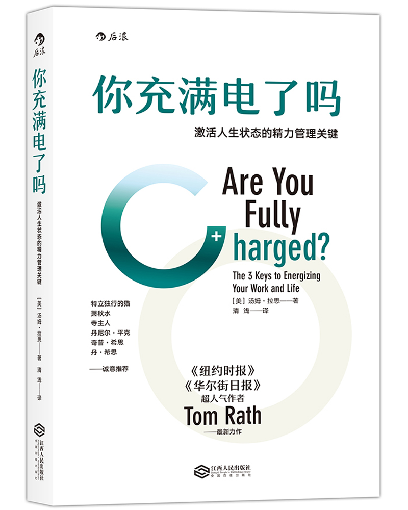 你充满电了吗：激活人生状态的精力管理关键