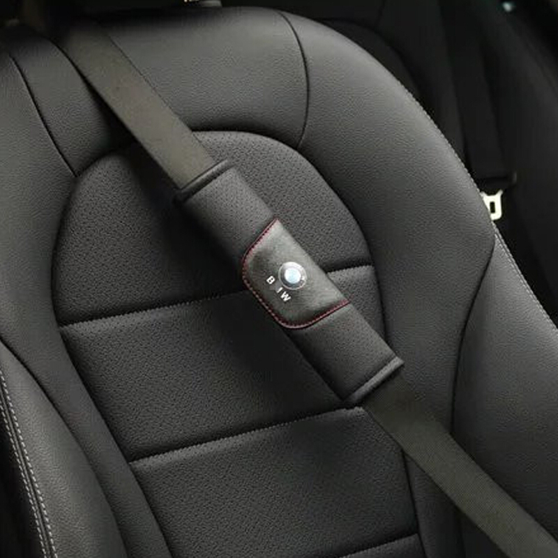 点缤 汽车安全带护肩套 大众奥迪宝马奔驰专用安全带套护肩套 真皮