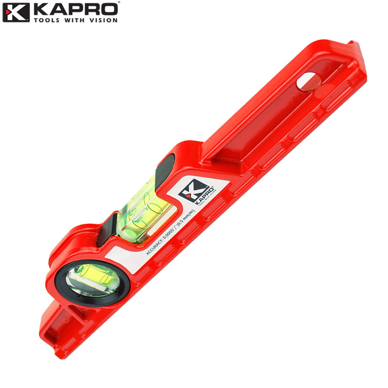 kapro高精度压铸水平尺724平价工具箱,25厘米长以色列开普路/嘉宝 724