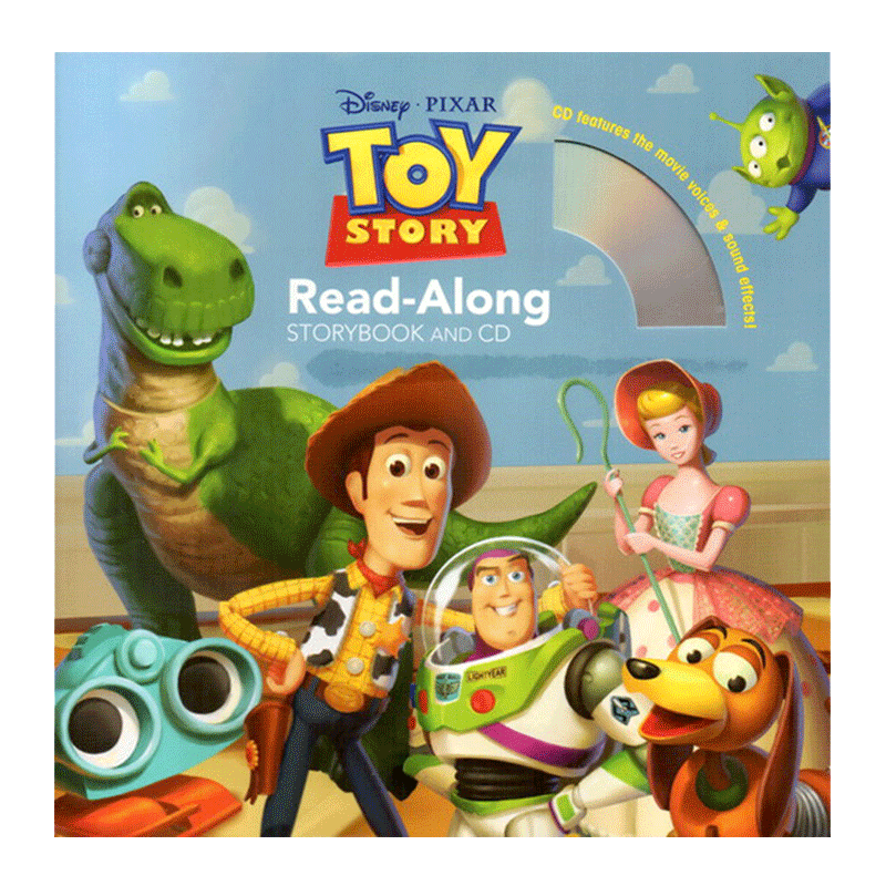 Toy Story 迪士尼玩具总动员 Disney Read Along 附CD有声读物 英文原版