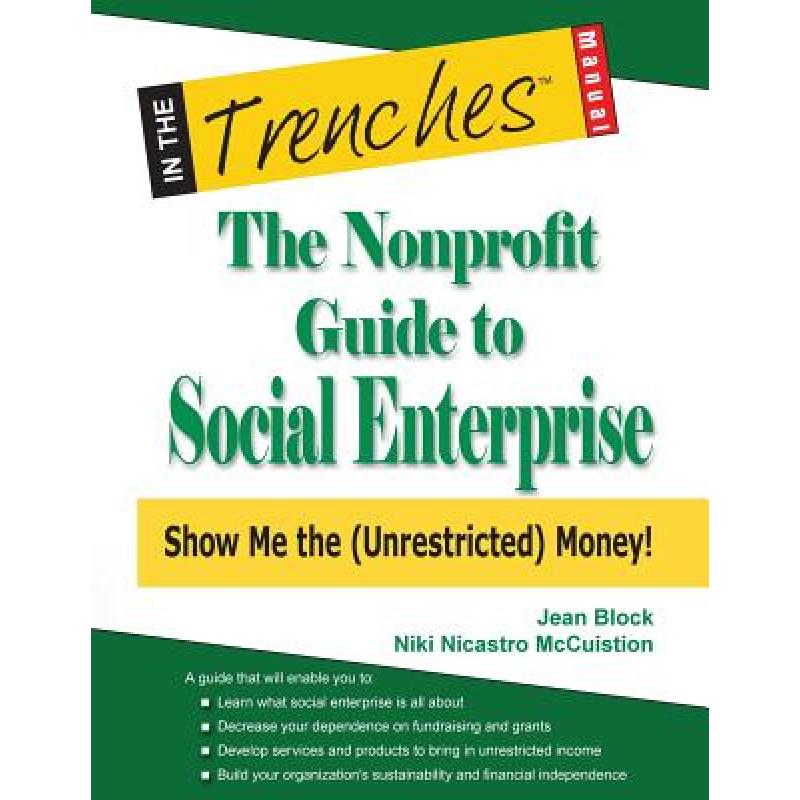 预订 the nonprofit guide to social enterprise: sh.