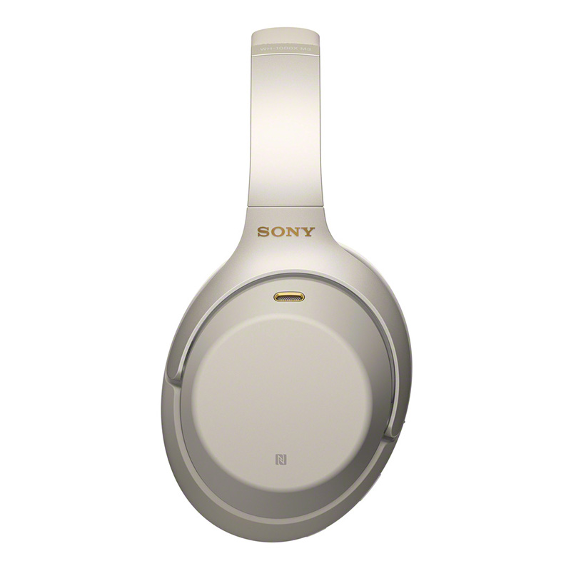 索尼（SONY）WH-1000XM3 国行高解析度无线蓝牙降噪 头戴式耳机（触控面板 智能降噪 长久续航）铂金银